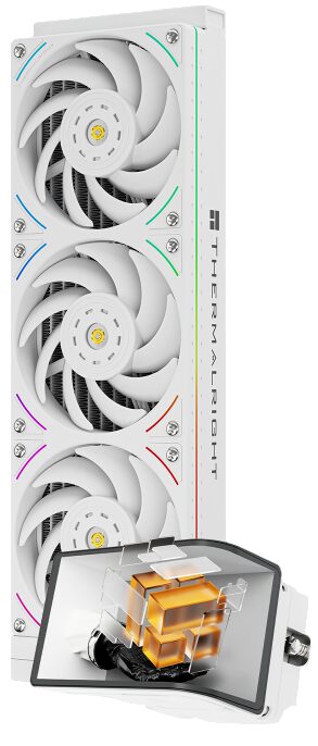 Система жидкостного охлаждения для процессора Thermalright Wonder Vision 360 UB ARGB White (TRWV360UBAW)