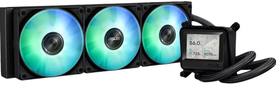 Система жидкостного охлаждения для процессора ASUS MAX GAMING LC 360 ARGB LCD Black (90RC01G1-B0EAY0)