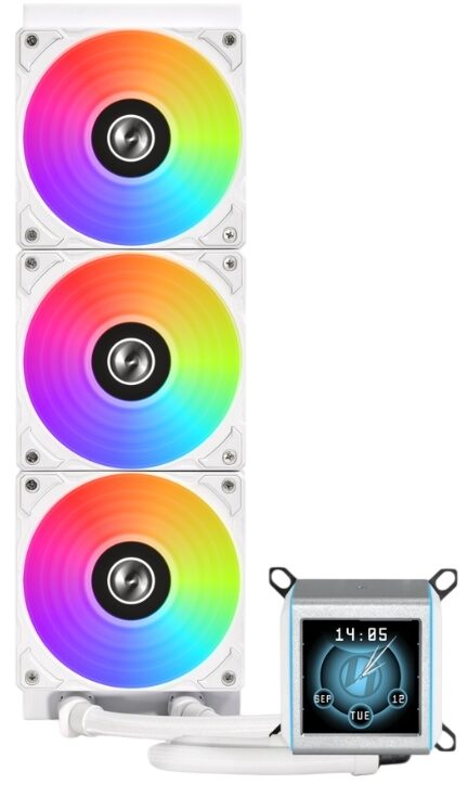 Система жидкостного охлаждения для процессора Lian Li GA II LCD 360 ARGB White (GA2ALCD36W) (G89.GA2ALCD36W.R0)