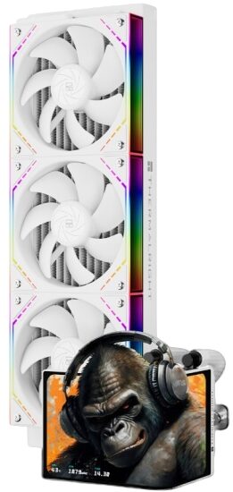 Система жидкостного охлаждения для процессора Thermalright Levita Vision 360 ARGB White (TRLV360AW)