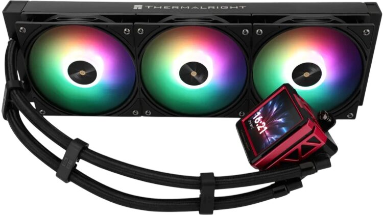 Система жидкостного охлаждения для процессора Thermalright Frozen Warframe 360 Ultra ARGB Black (TRFW360UAB)