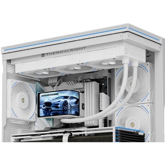 Система жидкостного охлаждения для процессора Thermalright Wonder Vision 360 Turbo ARGB White (TRWV360TAW)