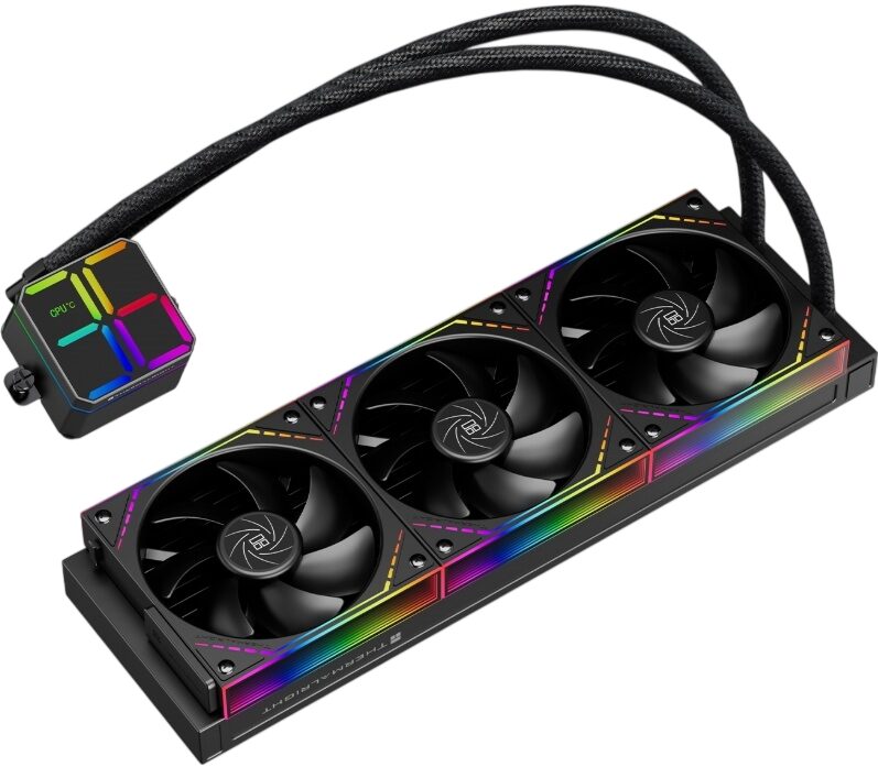 Система жидкостного охлаждения для процессора Thermalright Magic Qube 360 ARGB Black (TRMQ360AB)