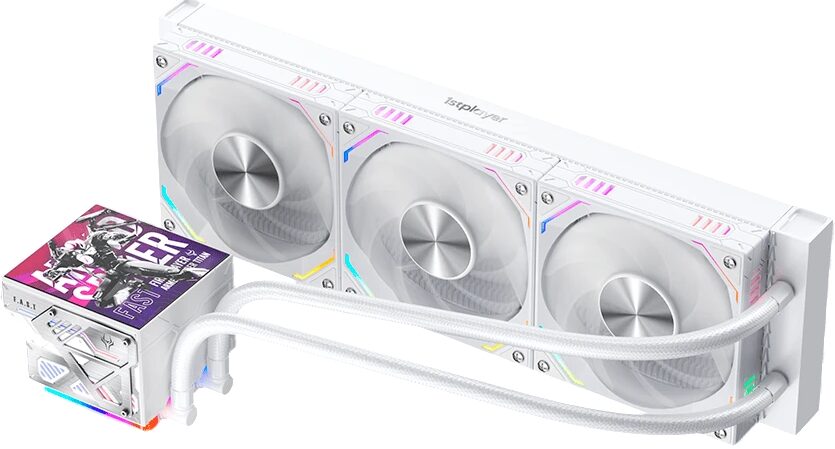 Система жидкостного охлаждения для процессора 1STPLAYER F.A.S.T. FT-360 White (FT-360-WH)