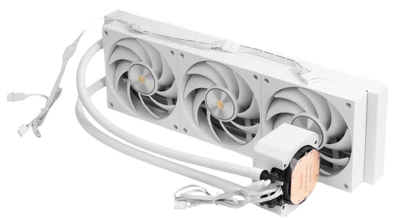 Система жидкостного охлаждения для процессора Zone 51 Stream Liquid 360DS ARGB White (Z51STRL3AWH)