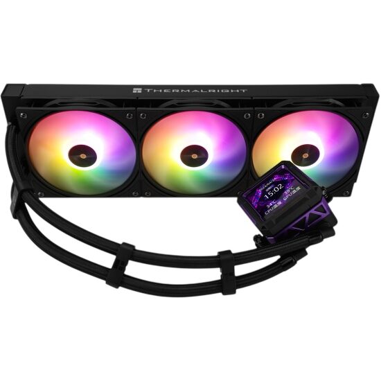 Система жидкостного охлаждения для процессора Thermalright Frozen Warframe Pro 360 ARGB Black (TRFWP360AB)