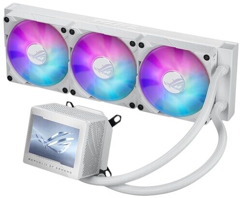 Система жидкостного охлаждения для процессора ASUS ROG RYUJIN III 360 ARGB White (90RC00L2-M0UAY0)