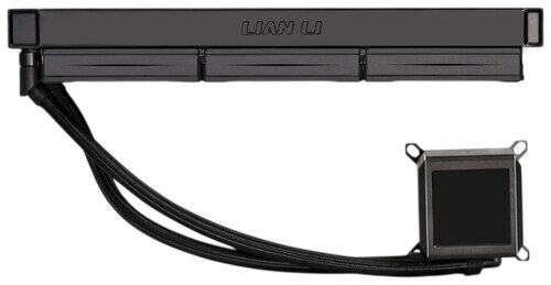 Система жидкостного охлаждения для процессора Lian Li GALAHAD II LCD 360 Black ARGB (GA2ALCD36B) (G89.GA2ALCD36B.R0) PWM