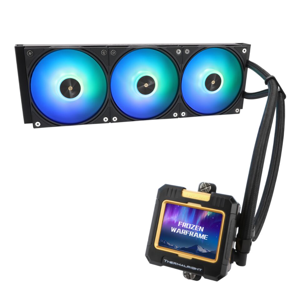 Система жидкостного охлаждения для процессора Thermalright Frozen Warframe 360 ARGB Black (TRFW360AB)