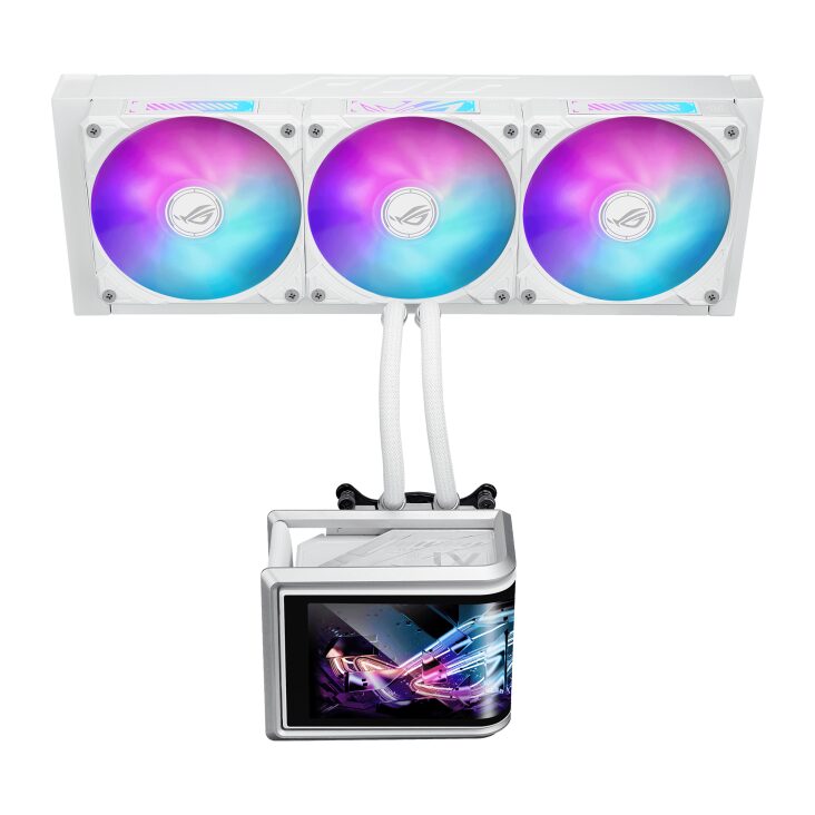 Система жидкостного охлаждения для процессора ASUS ROG RYUO IV SLC 360 ARGB White (90RC0152-B0EAY0)