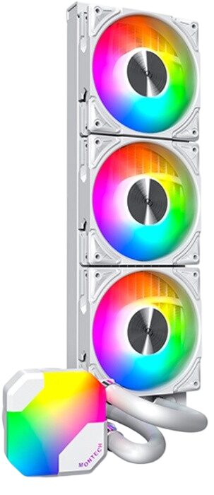 Система жидкостного охлаждения для процессора Montech HyperFlow 360 ARGB White (HYPERFLOW ARGB 360 (W))