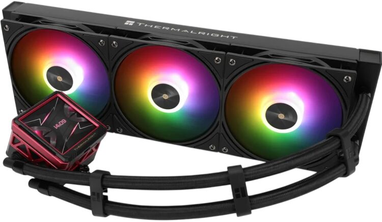Система жидкостного охлаждения для процессора Thermalright Frozen Warframe 360 Ultra ARGB Black (TRFW360UAB)