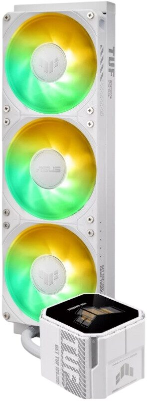 Система жидкостного охлаждения для процессора ASUS TUF GAMING LC III 360 ARGB White (90RC0192-B0EAY0)