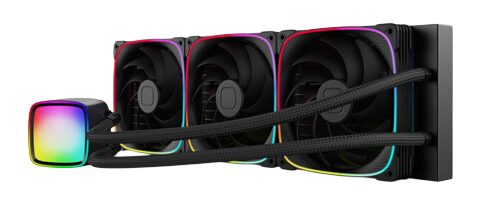 Система жидкостного охлаждения для процессора Geometric Future Eskimo Pro 420 ARGB Black (1C253B0421000)