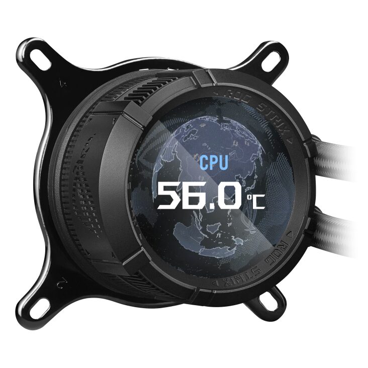Система жидкостного охлаждения для процессора ASUS ROG STRIX LC III 360 ARGB LCD (90RC00W1-M0UAY0)