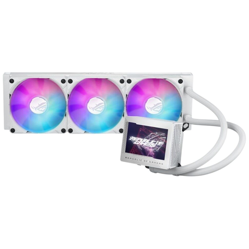 Система жидкостного охлаждения для процессора ASUS ROG RYUJIN III 360 ARGB White (90RC00L2-M0UAY0)
