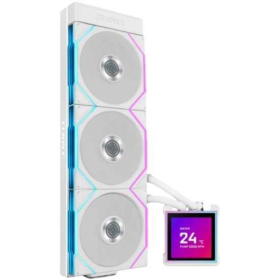 Система жидкостного охлаждения для процессора Lian Li HydroShift II LCD-S 360TL (GHS2LCDS36TW) White (G89.GHS2LCDS36TW.R0)