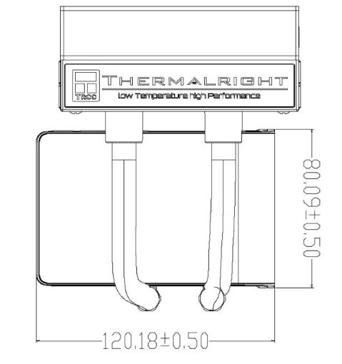 Система жидкостного охлаждения для процессора Thermalright Wonder Vision 360 UB ARGB Black (TRWV360UBAB)