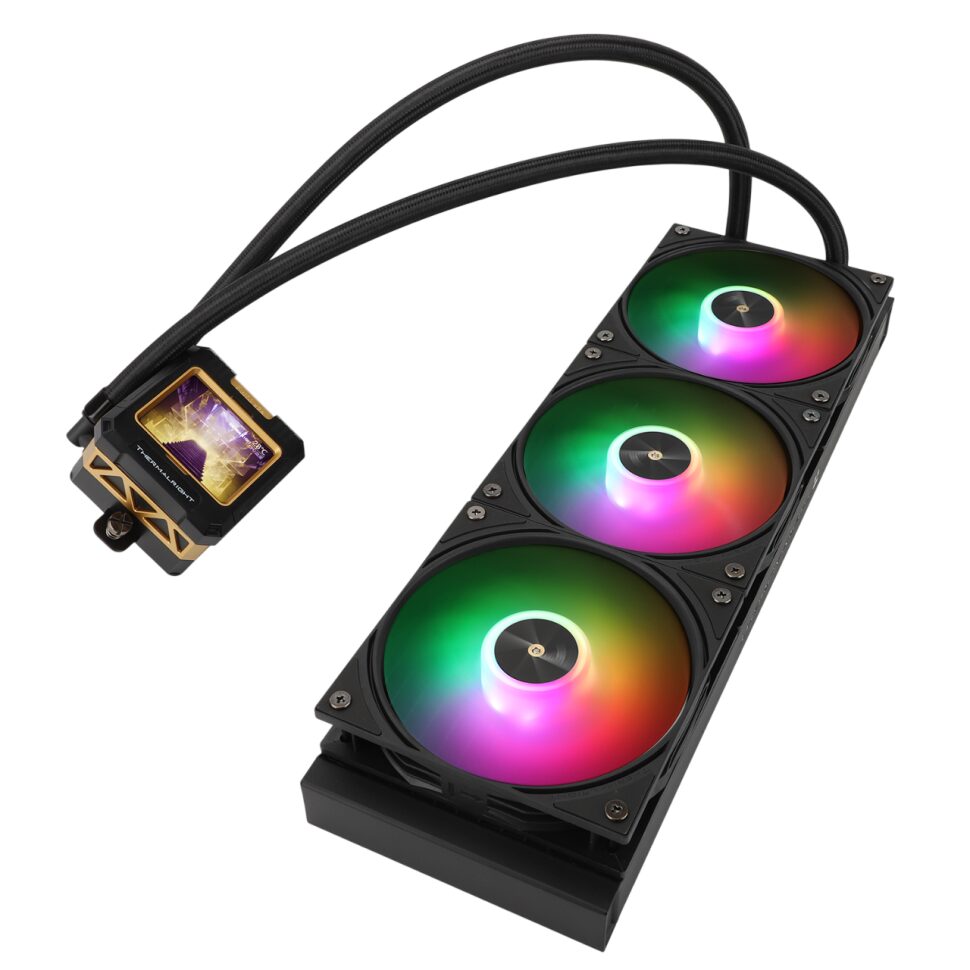 Система жидкостного охлаждения для процессора Thermalright Frozen Warframe 360 ARGB Black (TRFW360AB)