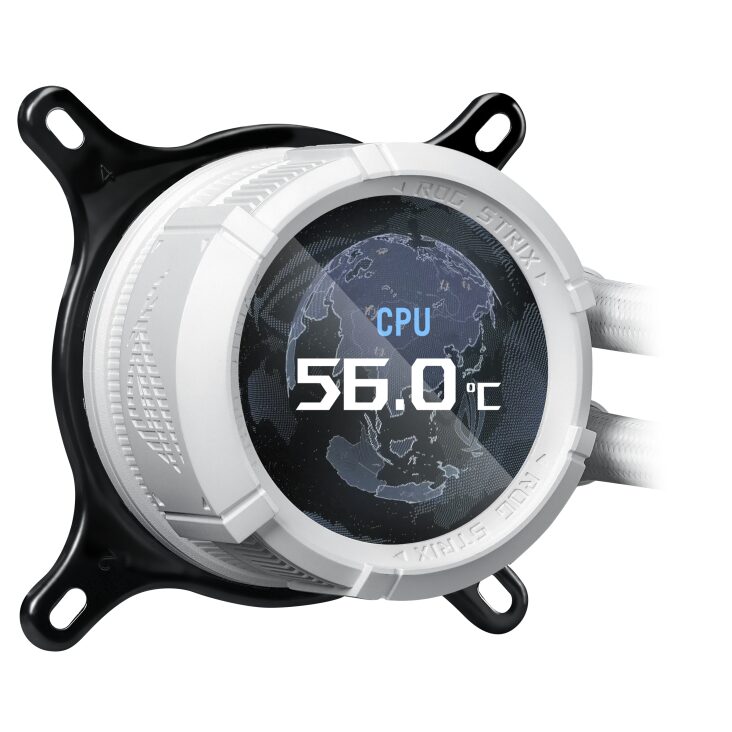 Система жидкостного охлаждения для процессора ASUS ROG STRIX LC III 360 ARGB LCD WHT (90RC00W2-M0UAY0)