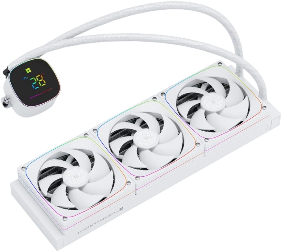 Система жидкостного охлаждения для процессора Thermalright Frozen Horizon 360 Digital ARGB White (TRFH360DAW)
