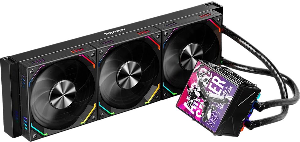 Система жидкостного охлаждения для процессора 1STPLAYER F.A.S.T. FT-360 Black (FT-360-BK)
