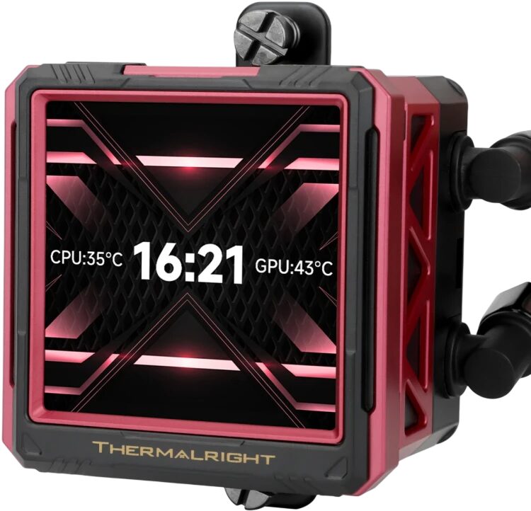 Система жидкостного охлаждения для процессора Thermalright Frozen Warframe 360 Ultra ARGB Black (TRFW360UAB)