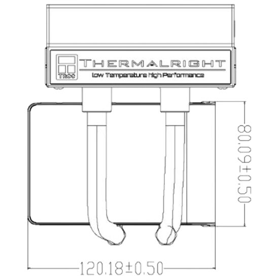 Система жидкостного охлаждения для процессора Thermalright Wonder Vision 360 Turbo ARGB White (TRWV360TAW)