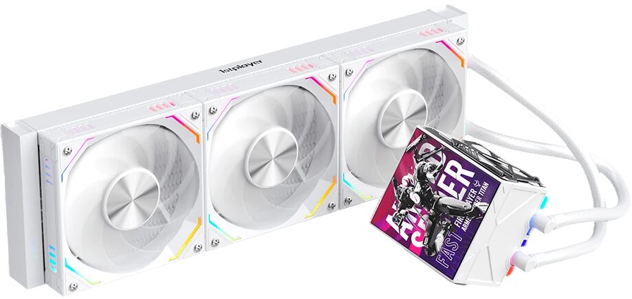 Система жидкостного охлаждения для процессора 1STPLAYER F.A.S.T. FT-360 White (FT-360-WH)