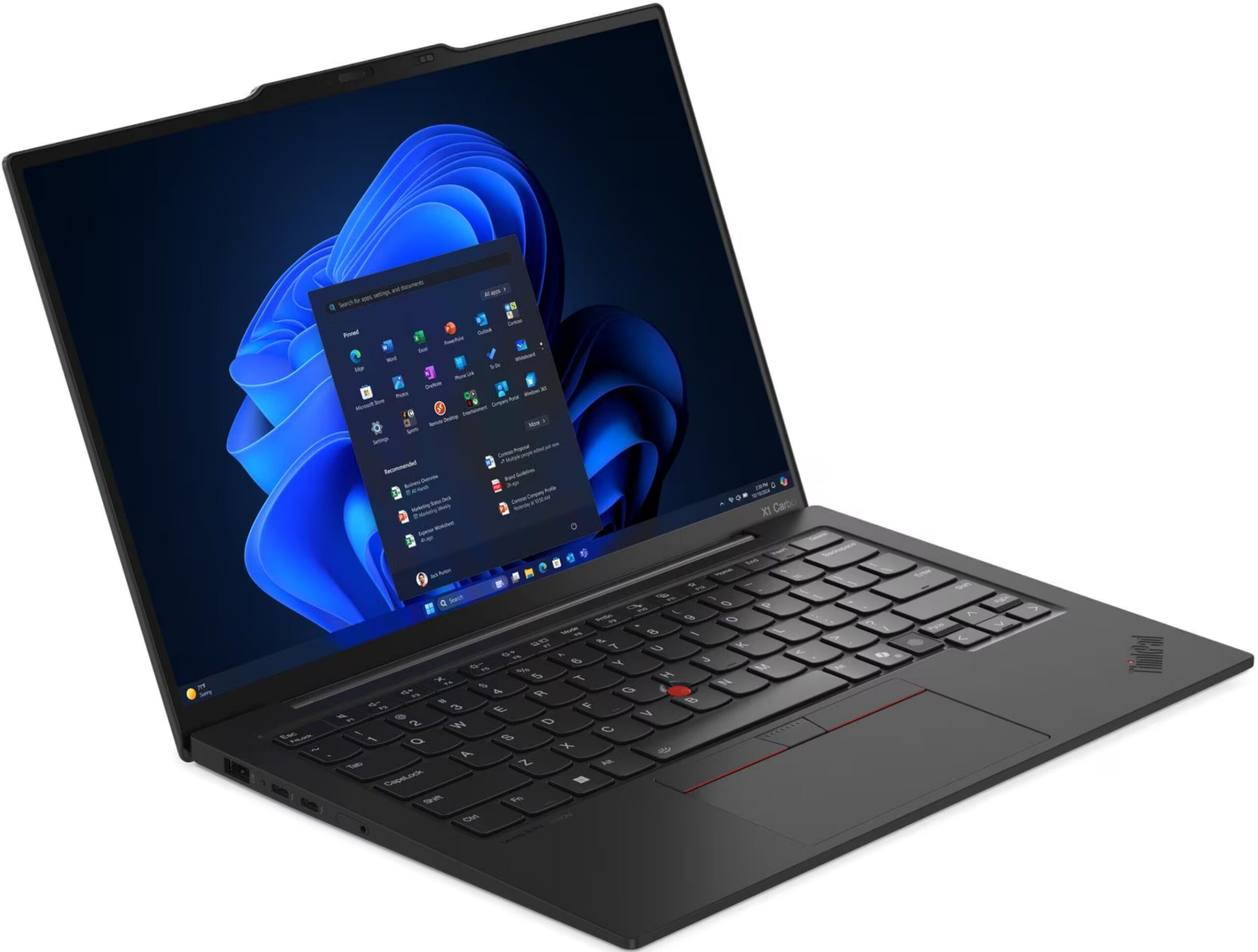 Ноутбук Lenovo ThinkPad X1 Carbon Gen 13 21NSCTO1WW (Ultra 5 228V/32ГБ/1ТБ/Intel Arc 130V/14″ 2.8K OLED 120Гц)