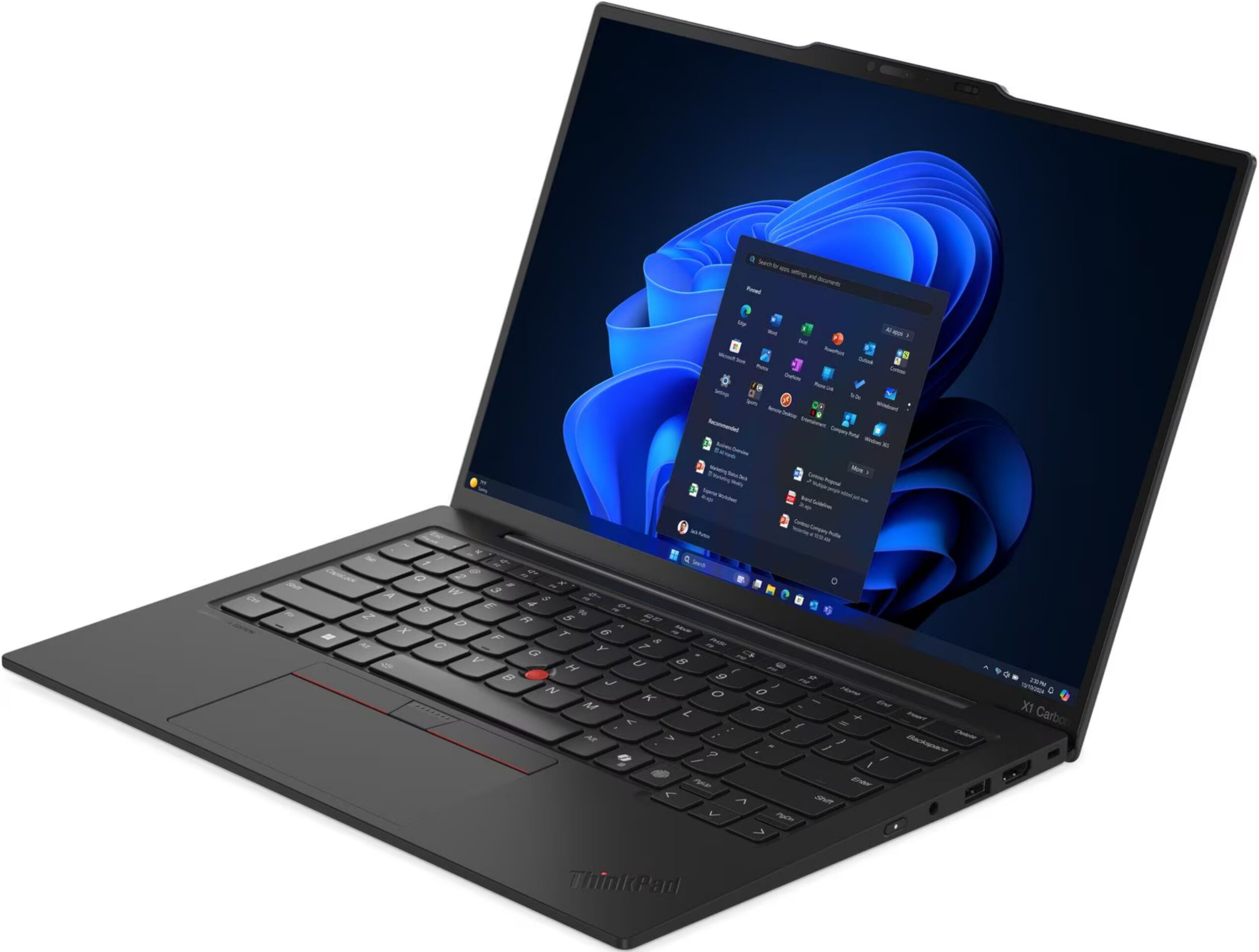 Ноутбук Lenovo ThinkPad X1 Carbon Gen 13 21NSCTO1WW (Ultra 5 228V/32ГБ/1ТБ/Intel Arc 130V/14″ 2.8K OLED 120Гц)