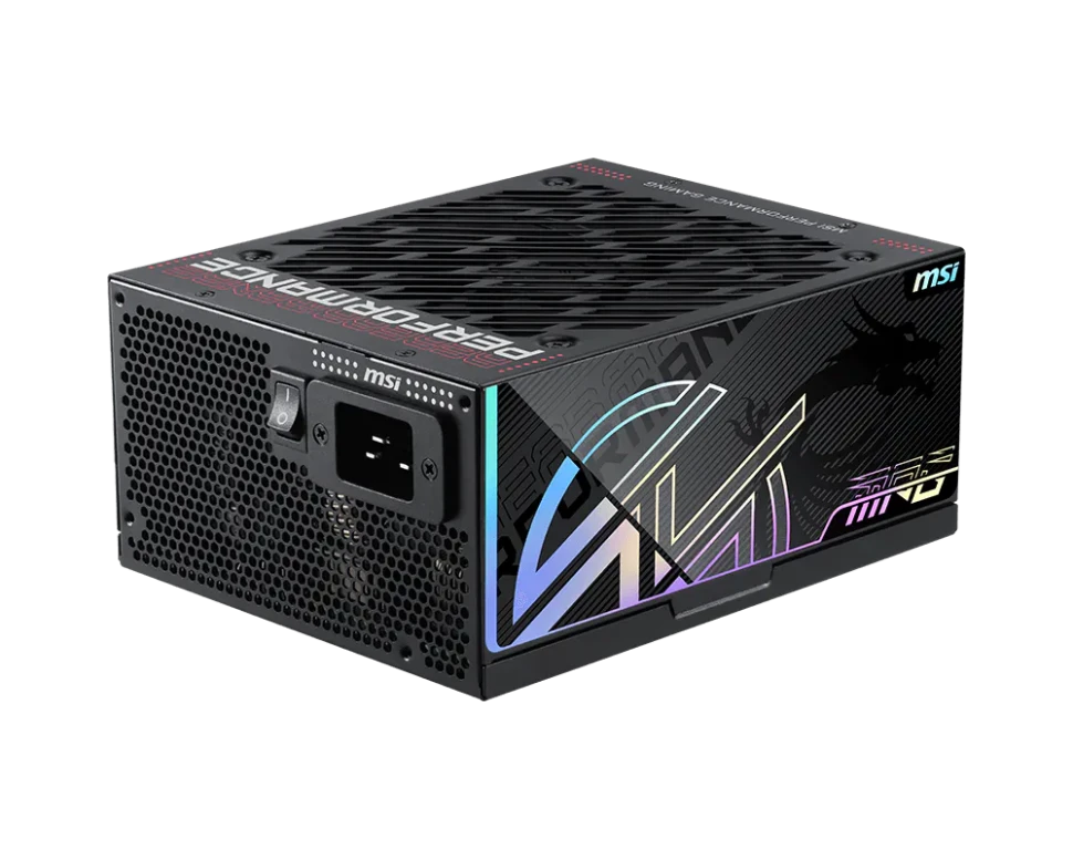 Блок питания MSI 1300W MPG Ai1300TS PERFORMANCE (7ZPUB) 16 Pin PCIe 5.0