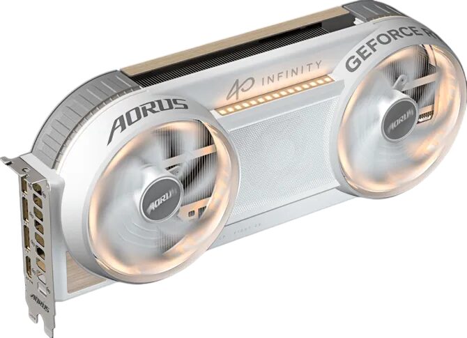 Видеокарта Gigabyte (GV-N5080AORUS IF WD-16GD) GeForce RTX 5080 16GB AORUS INFINITY WOOD
