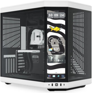Компьютерный корпус HYTE Y70 Touch Infinite Black/White (CS-HYTE-Y70TTI-WB)