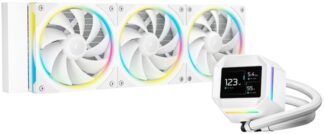 Система жидкостного охлаждения для процессора Deepcool LM360 WH ARGB White