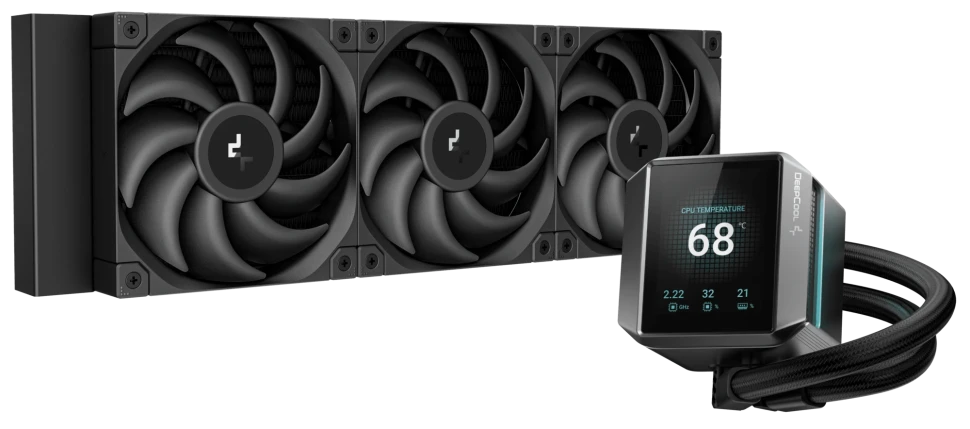 Система жидкостного охлаждения для процессора Deepcool MYSTIQUE 360 R-LX750-BKDSNMP-G-1
