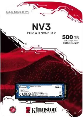 Твердотельный накопитель Kingston 500 Gb NV3 (SNV3S/500G)