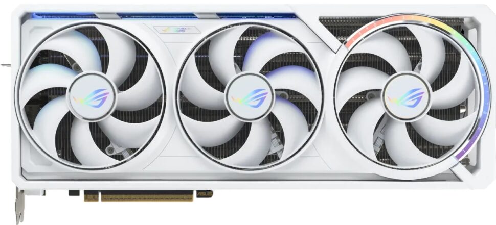 Видеокарта ASUS (ROG-ASTRAL-RTX5080-O16G-WHITE) GeForce RTX 5080 16GB ROG ASTRAL White OC (90YV0LV4-M0NA00)