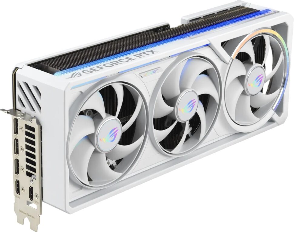 Видеокарта ASUS (ROG-ASTRAL-RTX5080-O16G-WHITE) GeForce RTX 5080 16GB ROG ASTRAL White OC (90YV0LV4-M0NA00)