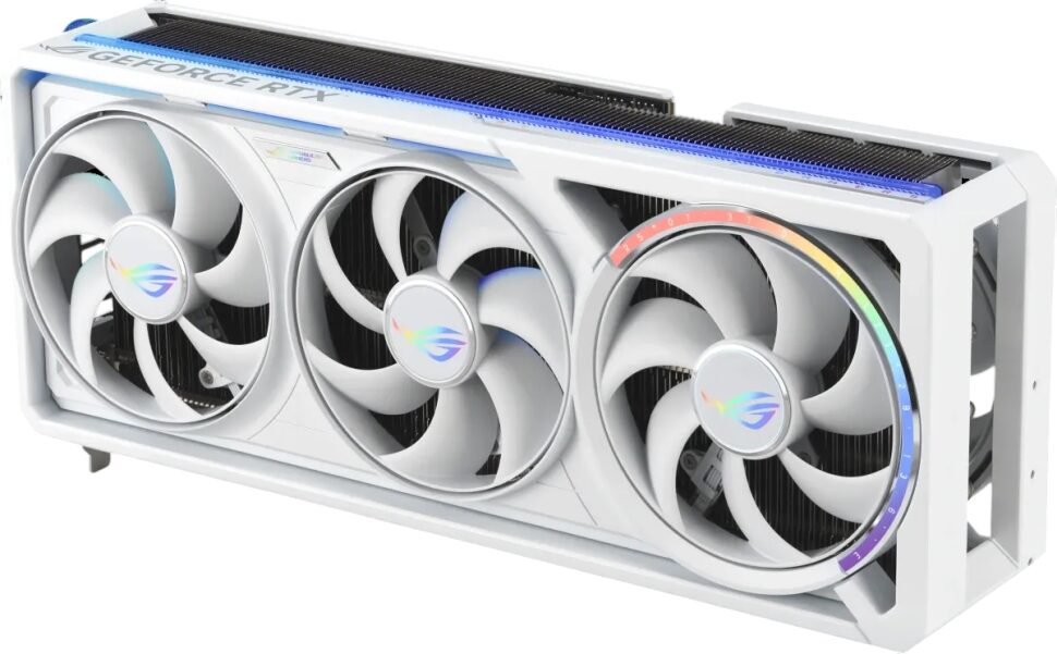 Видеокарта ASUS (ROG-ASTRAL-RTX5080-O16G-WHITE) GeForce RTX 5080 16GB ROG ASTRAL White OC (90YV0LV4-M0NA00)