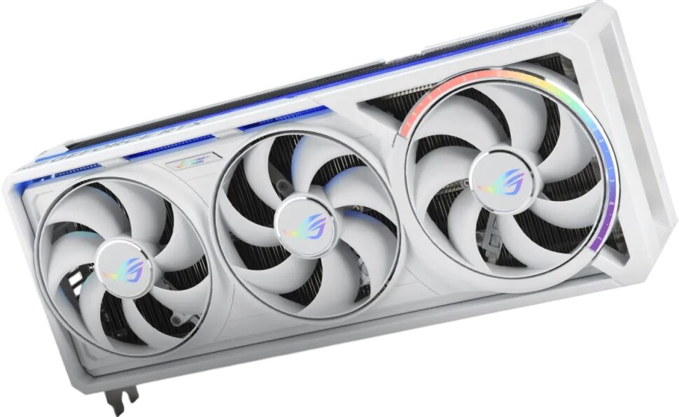 Видеокарта ASUS (ROG-ASTRAL-RTX5080-O16G-WHITE) GeForce RTX 5080 16GB ROG ASTRAL White OC (90YV0LV4-M0NA00)