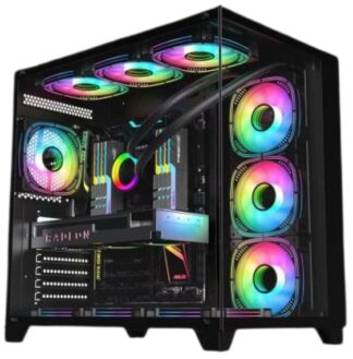 Компьютерный корпус ALSEYE Paladin-B (4 fans ARGB) TG Black