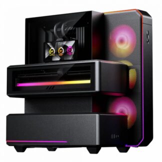 Компьютерный корпус PHANTEKS EX5 Max ARGB LCD Black (PH-EX526M_DBK01)