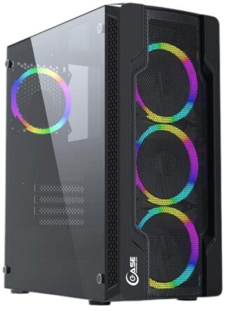 Компьютерный корпус Powercase Mistral X4 MESH LED (CMIXB-L4)
