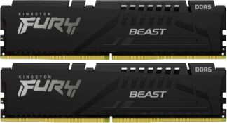Оперативная память 32 Gb 6000 MHz Kingston FURY Beast Black (KF560C30BBEK2-32)