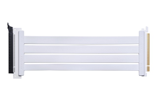 Райзер кабель PHANTEKS Flat Line Gen 4.0 White (PH-CBRS4.0_FL30_WT01_RU)