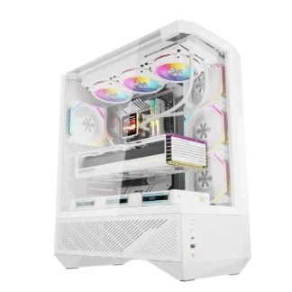Игровой ПК Titan Ryzen 9 9950X3D + RTX 5080, 64 ГБ, 2 ТБ, белый