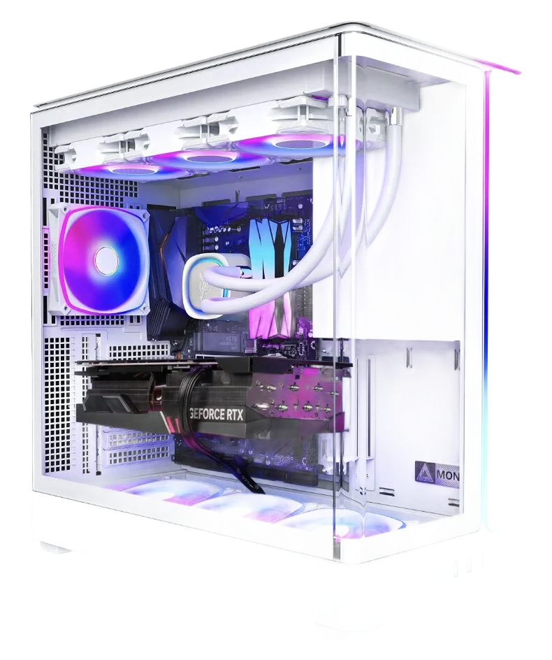 Игровой ПК Titan Core Ultra 5 245KF + RTX 5080, 32 ГБ, 1 ТБ, белый