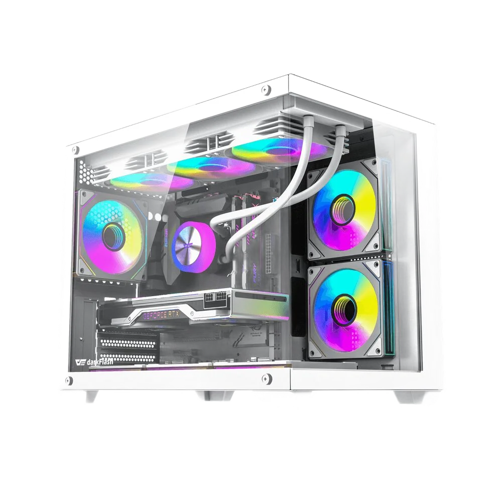 Игровой ПК Titan Core Ultra 9 285K + RTX 5080, 64 ГБ, 4 ТБ, белый