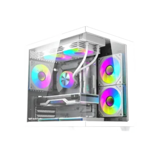 Игровой ПК Titan Core Ultra 7 265KF + RTX 5080, 64 ГБ, 2 ТБ, белый